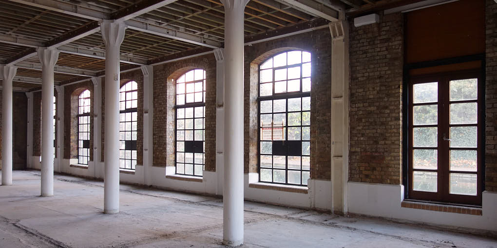 Empty building for retrofit