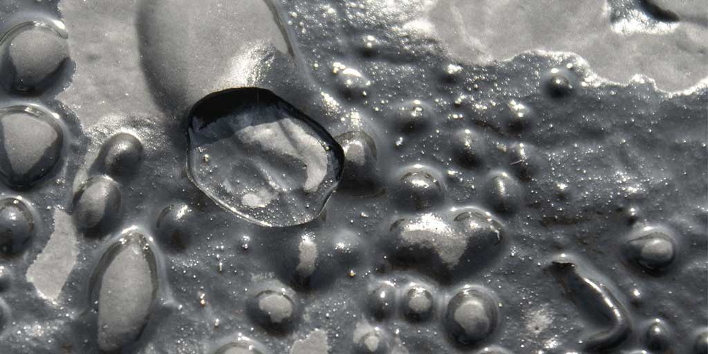 Osmosis failure in a polymer roof membrane