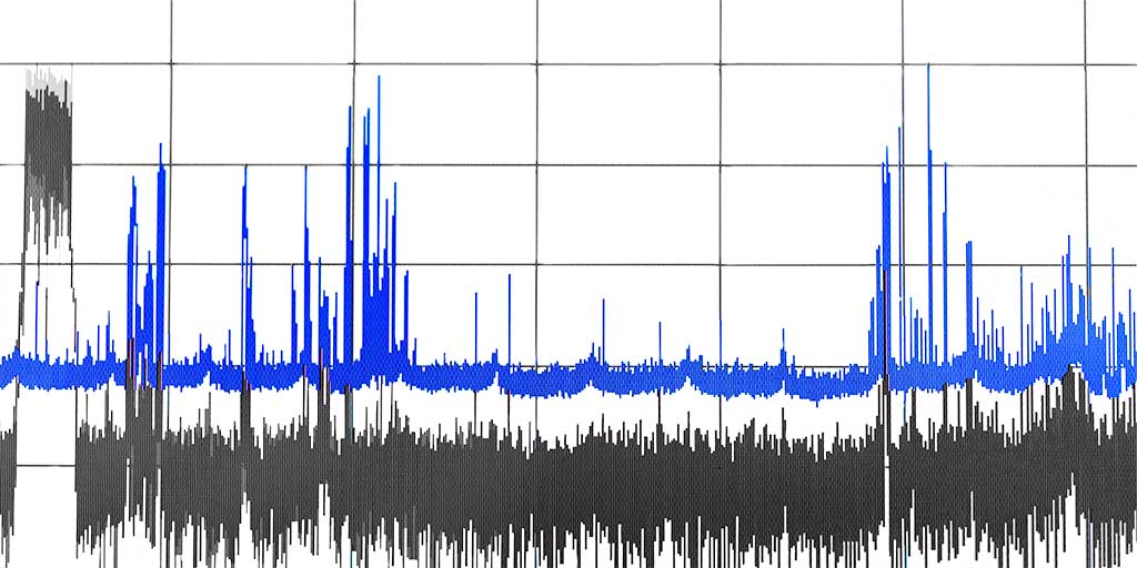 Site measurement graphic log output